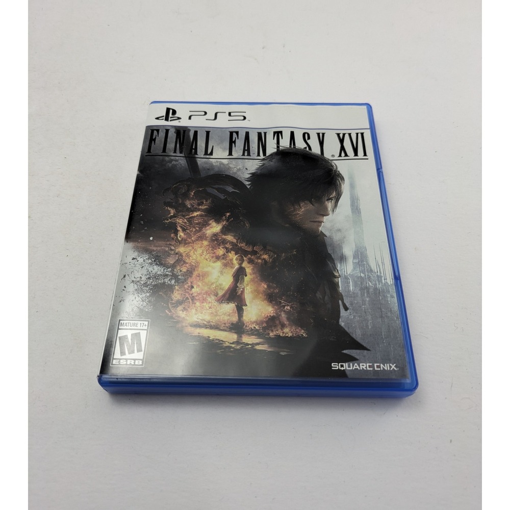 Square Enix Final Fantasy XVI Sony PlayStation 5 PS5 Video Game And Case